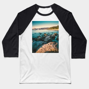 Aesthetic rocky coast Baseball T-Shirt